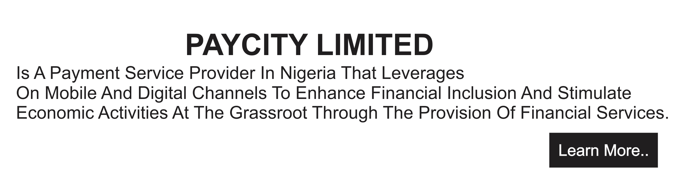 paycity ltd